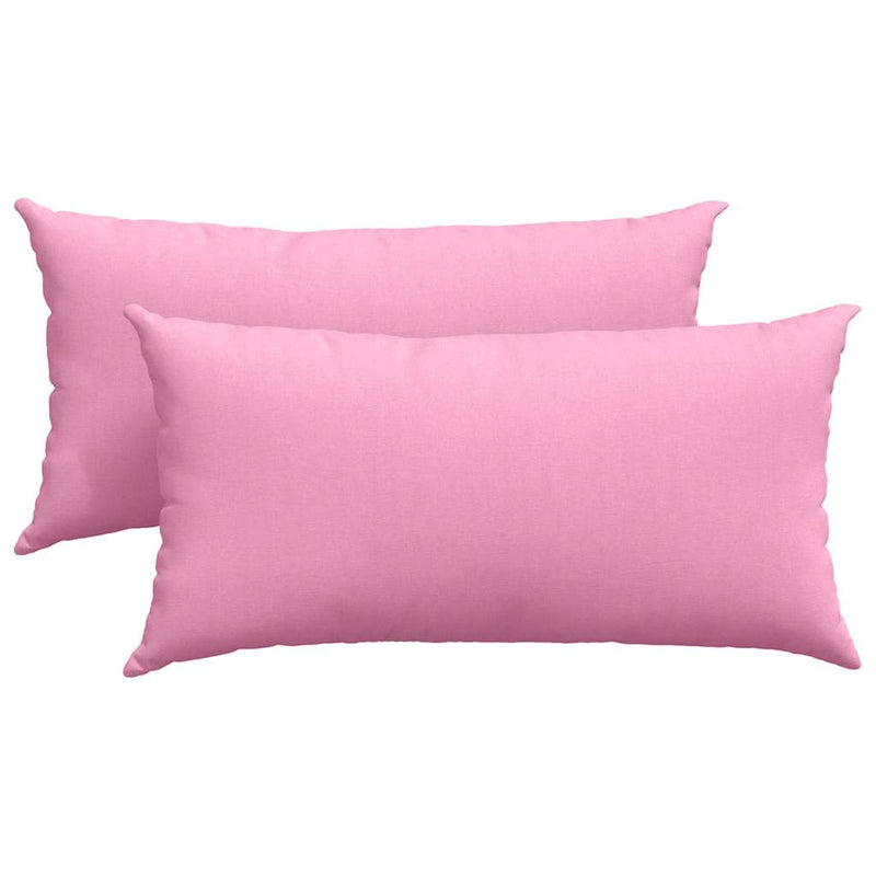 Load image into Gallery viewer, Vidaxl sofa kussens 2 pcs roze 80 x 40 cm stof