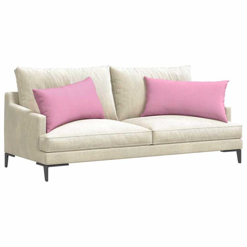 Load image into Gallery viewer, Vidaxl sofa kussens 2 pcs roze 80 x 40 cm stof