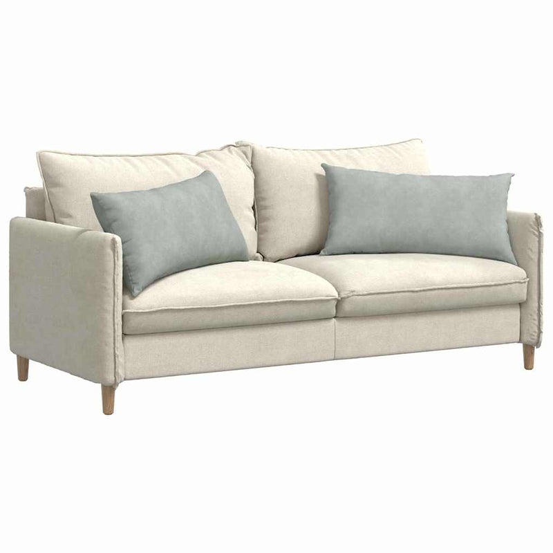 Load image into Gallery viewer, Vidaxl sofa kussens 2 stuks lichtgrijs 80 x 40 cm cordstof