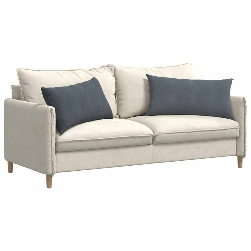 Load image into Gallery viewer, Vidaxl sofa kussens 2 stuks donkergrijs 80 x 40 cm cordstof
