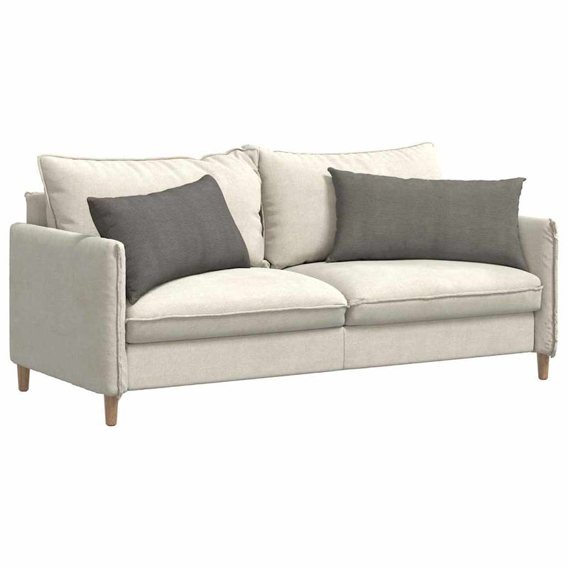 Load image into Gallery viewer, Vidaxl sofa kussens 2 stuks lichtgrijs 80 x 40 cm cordstof