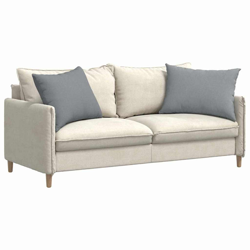 Load image into Gallery viewer, Vidaxl sofa kussens 2 pcs lichtgrijs 70 x 50 cm stof