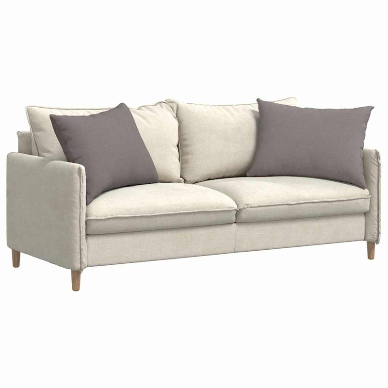 Load image into Gallery viewer, Vidaxl sofa kussens 2 pcs taupe 70 x 50 cm stof