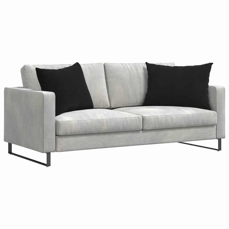 Load image into Gallery viewer, Vidaxl sofa kussens 2 stuks zwart 70 x 50 cm cordstof