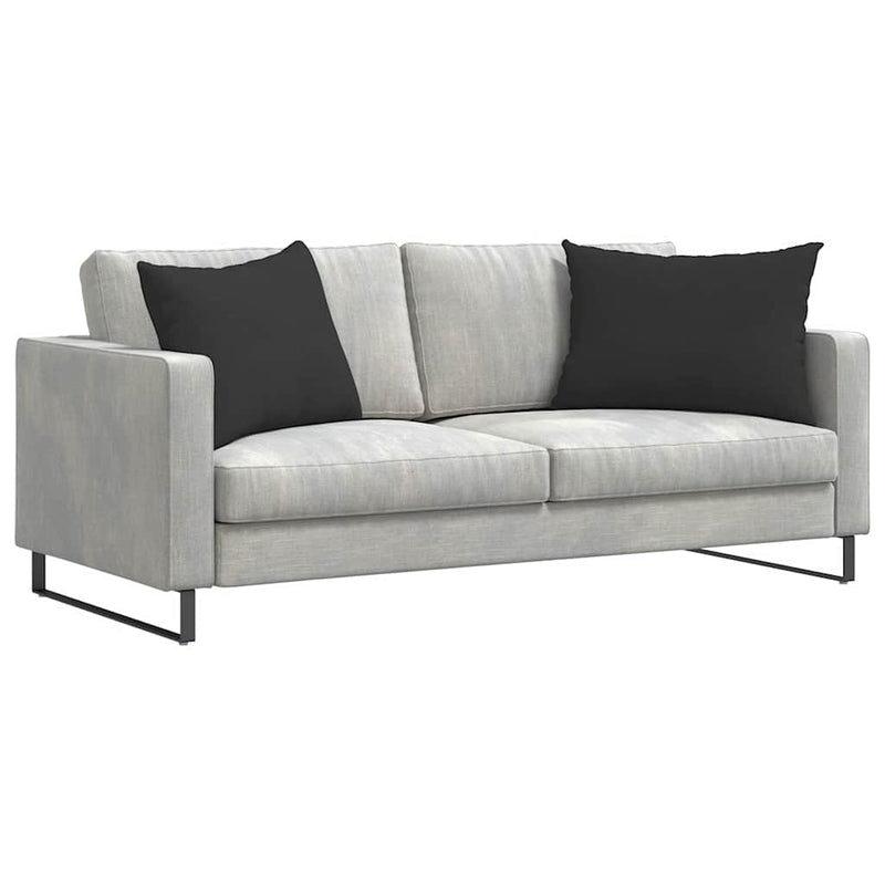 Load image into Gallery viewer, Vidaxl sofa kussens 2 stuks zwart 70 x 50 cm stof