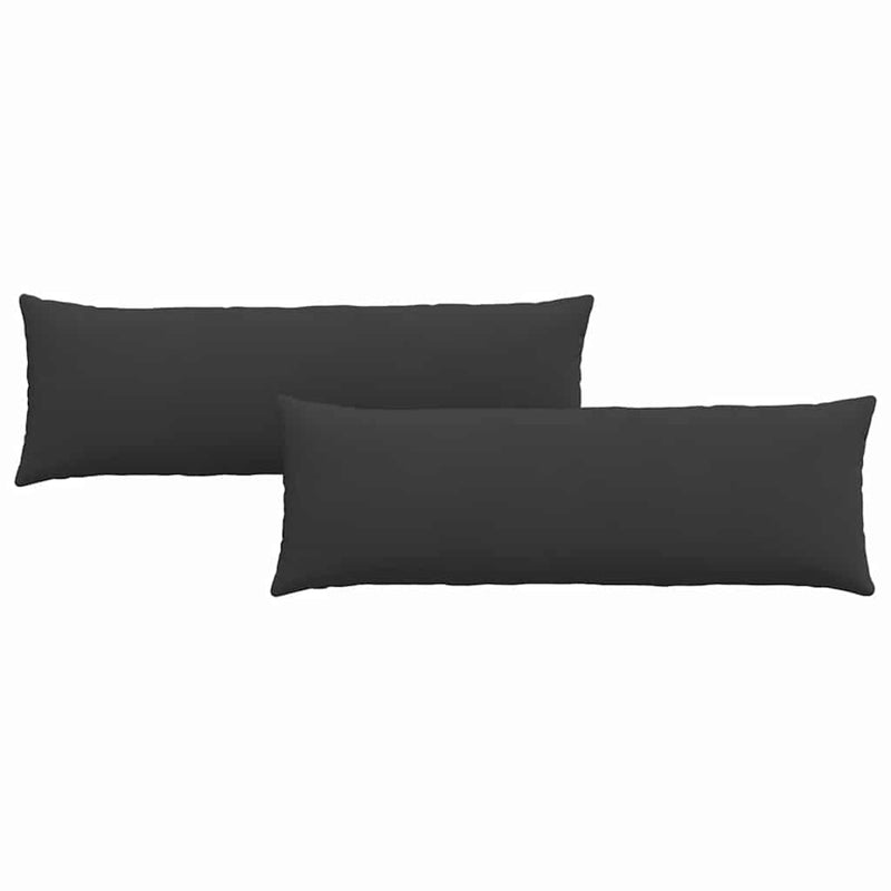Load image into Gallery viewer, Vidaxl sofa kussens 2 stuks zwart 120 x 40 cm stof