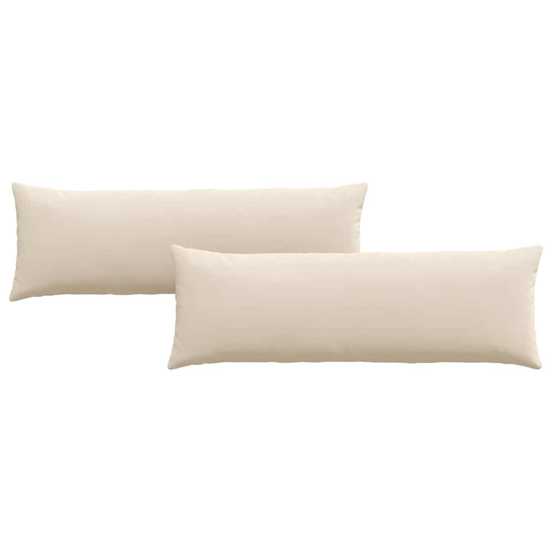 Load image into Gallery viewer, Vidaxl sofa kussens 2 stuks beige 120 x 40 cm stof