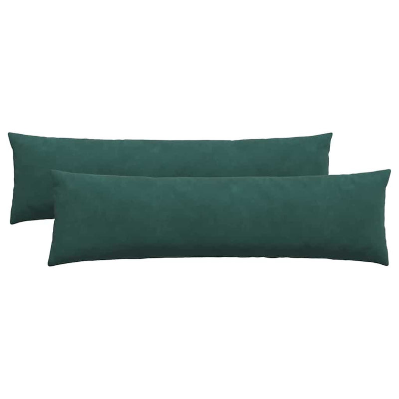 Load image into Gallery viewer, Vidaxl sofa kussens 2 stuks donkergroen 145 x 40 cm cordstof