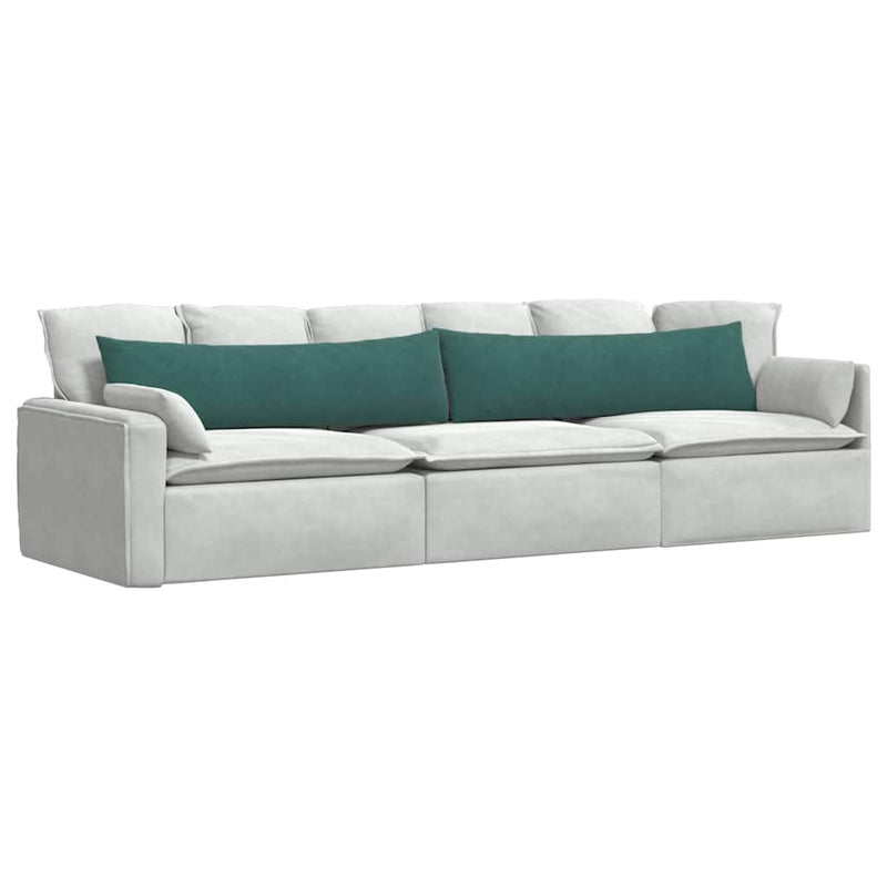 Load image into Gallery viewer, Vidaxl sofa kussens 2 stuks donkergroen 145 x 40 cm cordstof
