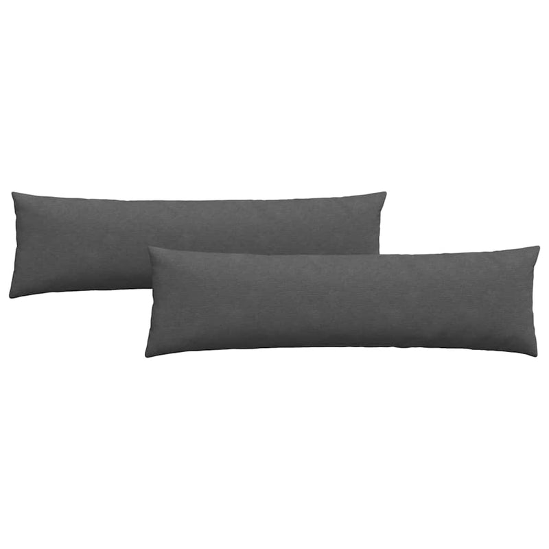 Load image into Gallery viewer, Vidaxl sofa kussens 2 stuks donkergrijs 145 x 40 cm cordstof
