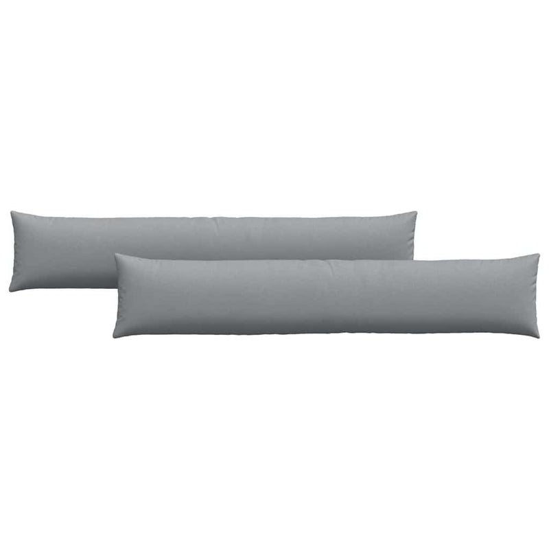 Load image into Gallery viewer, Vidaxl sofa kussens 2 pcs lichtgrijs 200 x 40 cm stof