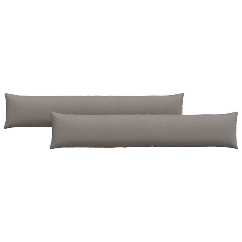 Load image into Gallery viewer, Vidaxl sofa kussens 2 pcs taupe 200 x 40 cm stof