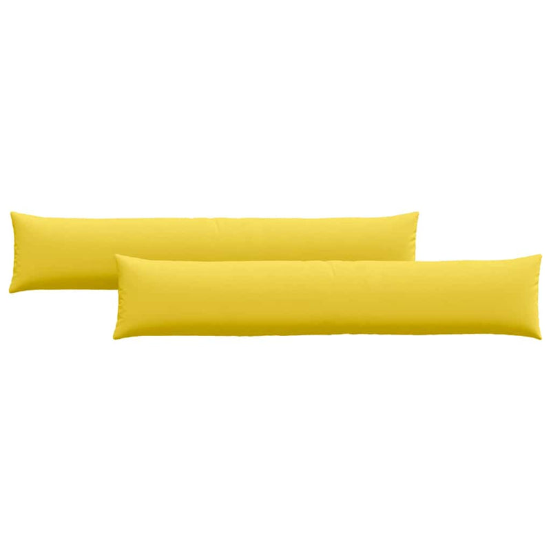 Load image into Gallery viewer, Vidaxl sofa kussens 2 pcs lichtgeel 200 x 40 cm stof