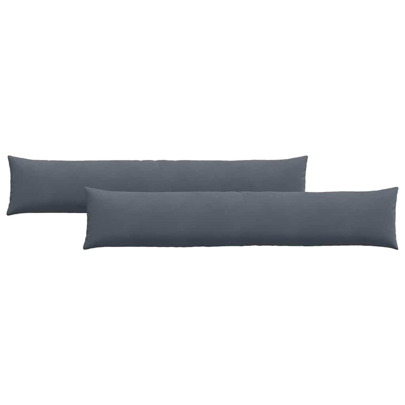 Load image into Gallery viewer, Vidaxl sofa kussens 2 stuks donkergrijs 200 x 40 cm cordstof