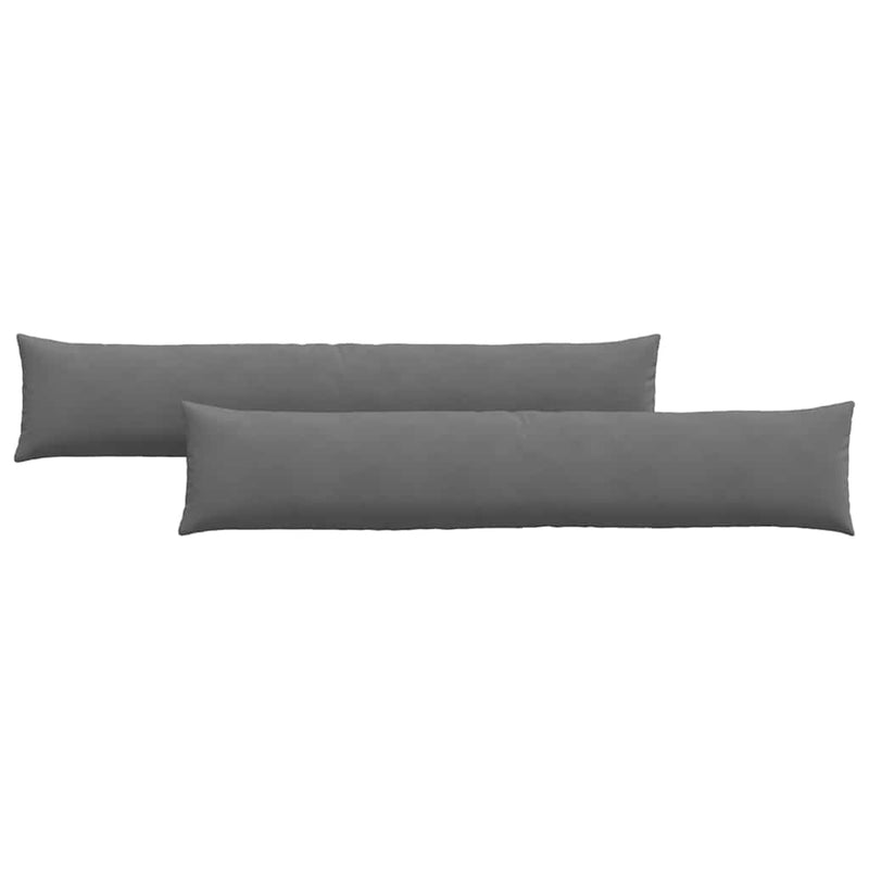 Load image into Gallery viewer, Vidaxl sofa kussens 2 stuks donkergrijs 200 x 40 cm stof