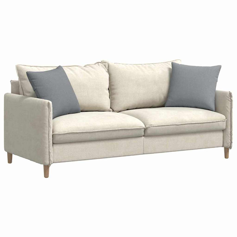 Load image into Gallery viewer, Vidaxl sofa kussens 2 pcs lichtgrijs 45 x 45 cm stof