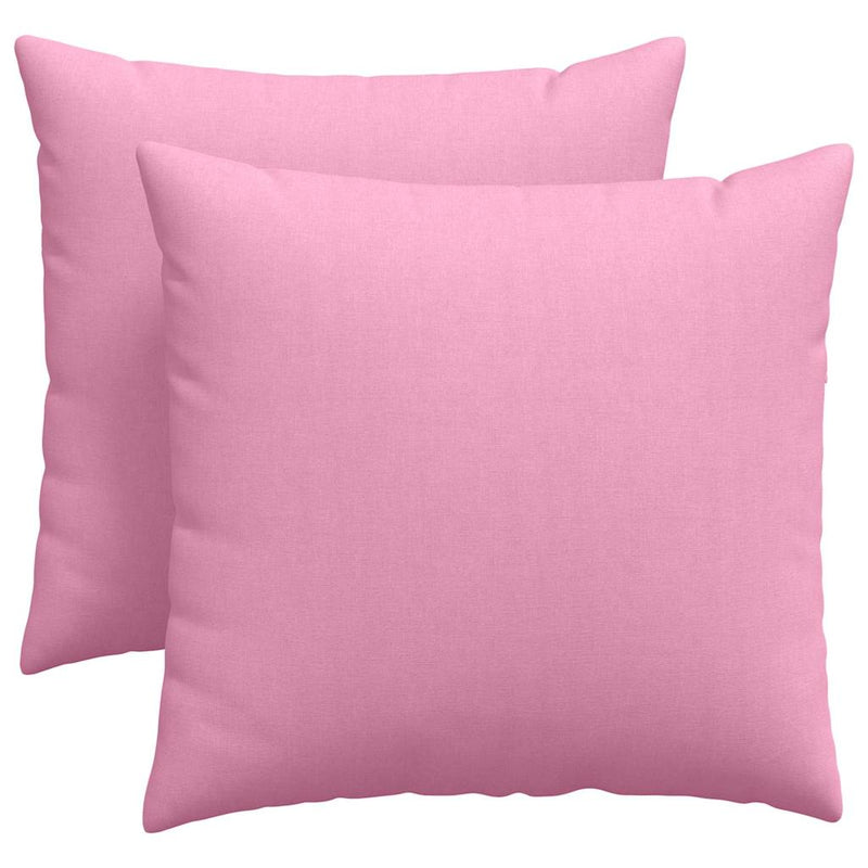 Load image into Gallery viewer, Vidaxl sofa kussens 2 pcs roze 45 x 45 cm stof