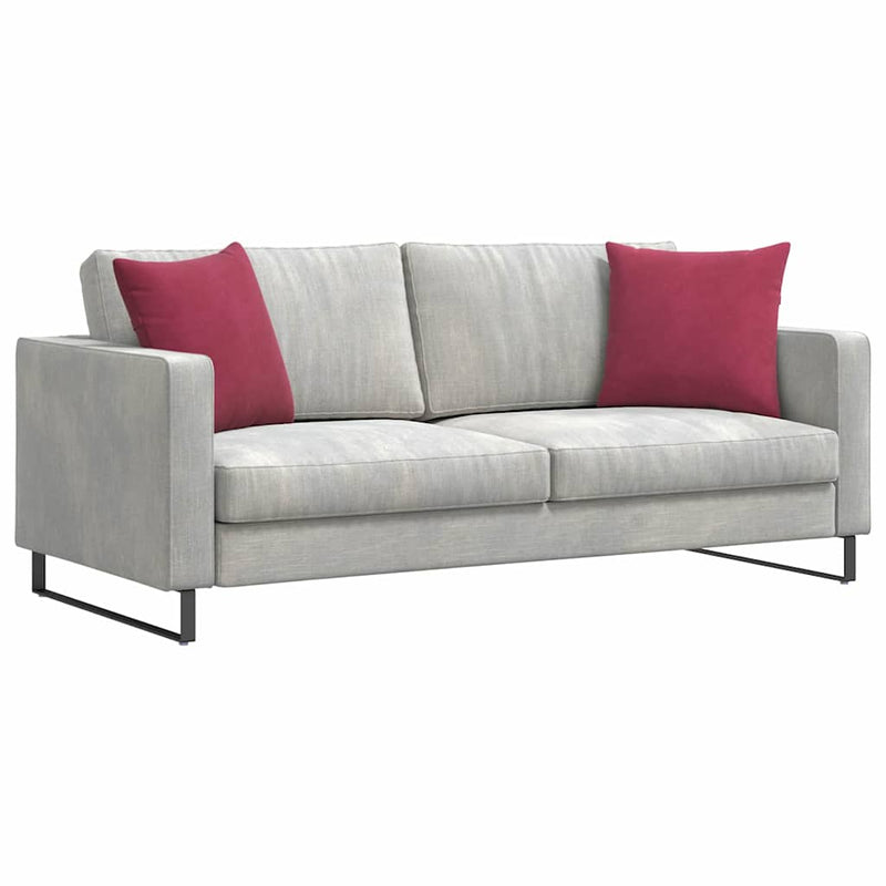Load image into Gallery viewer, Vidaxl sofa kussens 2 stuks wijnrood 45 x 45 cm cordstof