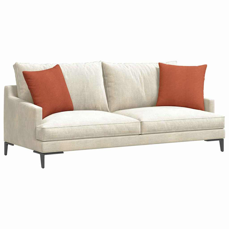 Load image into Gallery viewer, Vidaxl sofa kussens 2 stuks rood-oranje 45 x 45 cm cordstof