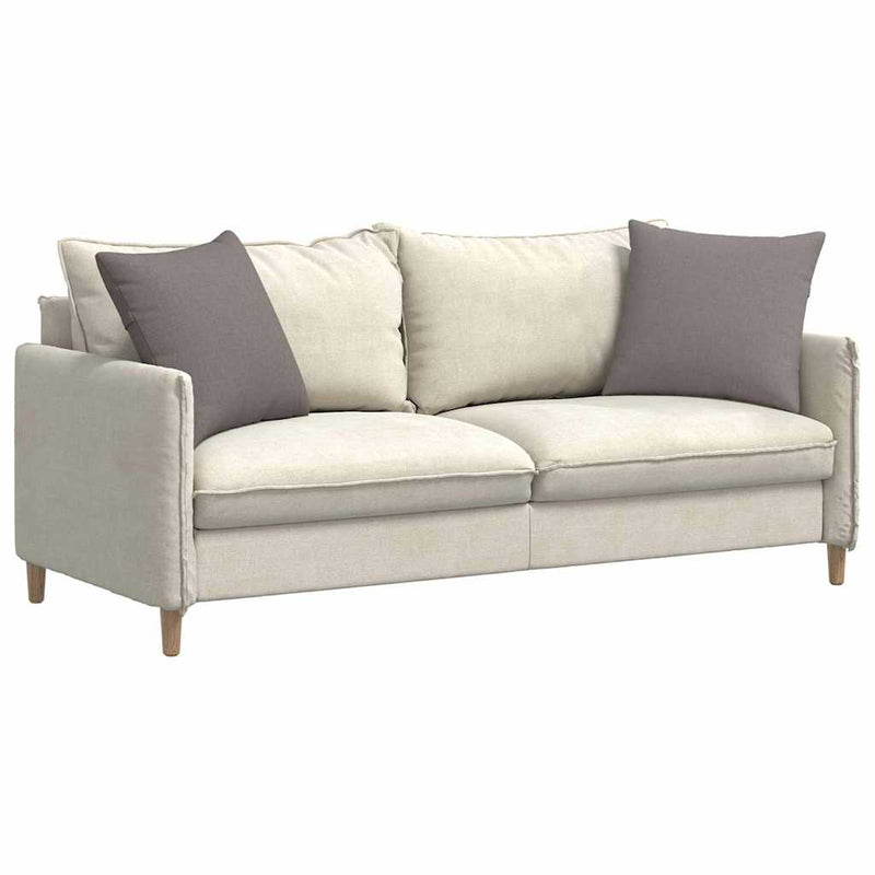 Load image into Gallery viewer, Vidaxl sofa kussens 2 pcs taupe 50 x 50 cm stof