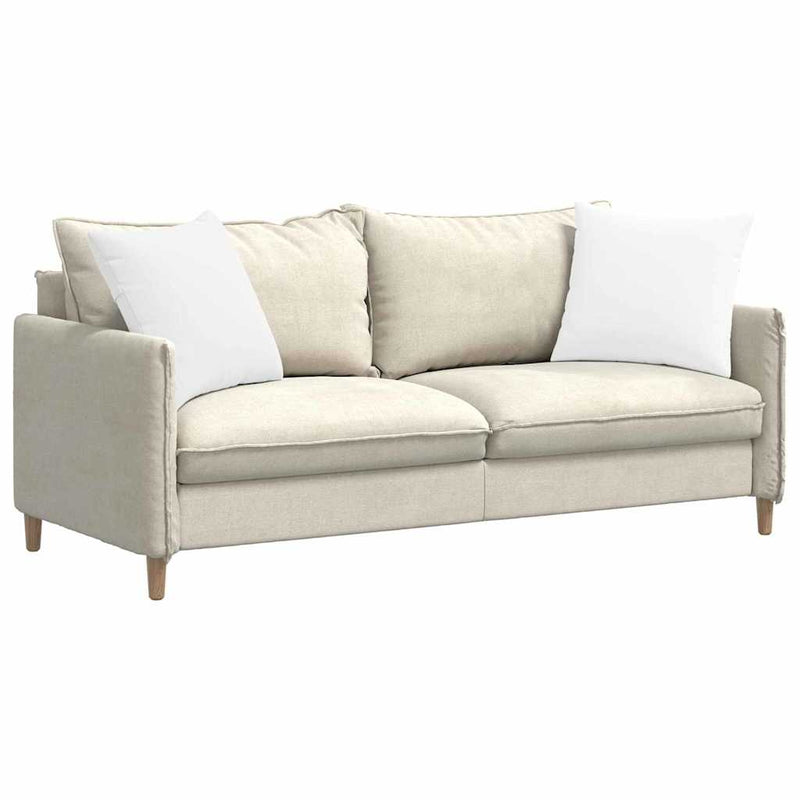 Load image into Gallery viewer, Vidaxl sofa kussens 2 pcs wit 50 x 50 cm stof