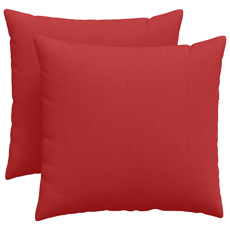 Load image into Gallery viewer, Vidaxl sofa kussens 2 pcs rood 50 x 50 cm stof