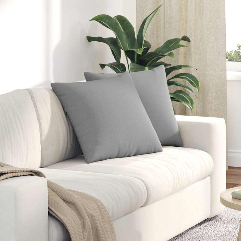 Load image into Gallery viewer, Vidaxl sofa kussens 2 pcs wolkengrijs 50 x 50 cm stof