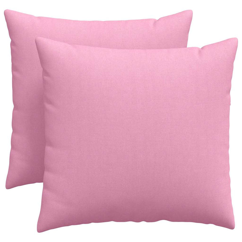 Load image into Gallery viewer, Vidaxl sofa kussens 2 pcs roze 50 x 50 cm stof