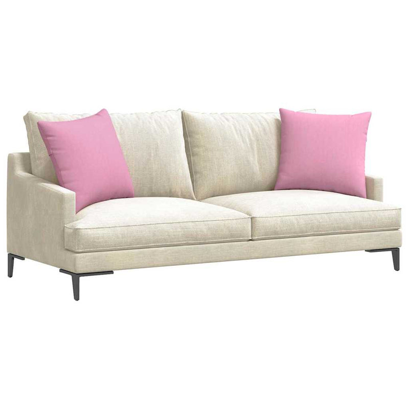 Load image into Gallery viewer, Vidaxl sofa kussens 2 pcs roze 50 x 50 cm stof