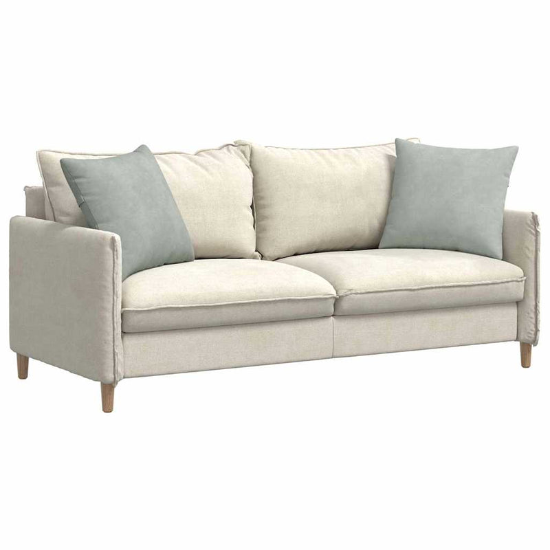 Load image into Gallery viewer, Vidaxl sofa kussens 2 stuks lichtgrijs 50 x 50 cm cordstof