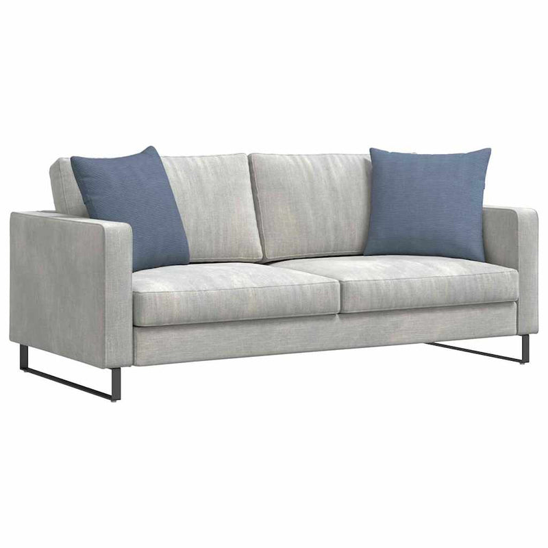 Load image into Gallery viewer, Vidaxl sofa kussens 2 stuks blauw 50 x 50 cm cordstof