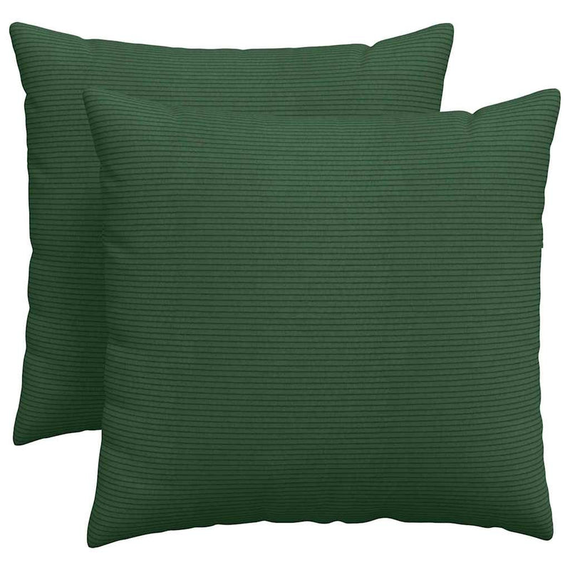 Load image into Gallery viewer, Vidaxl sofa kussens 2 stuks donkergroen 50 x 50 cm cordstof