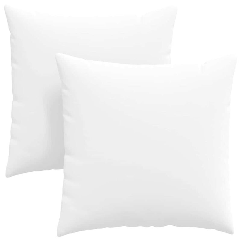 Load image into Gallery viewer, Vidaxl sofa kussens 2 pcs wit 60 x 60 cm stof