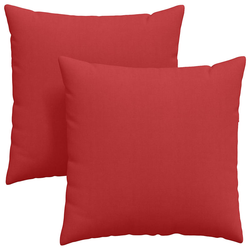 Load image into Gallery viewer, Vidaxl sofa kussens 2 pcs rood 60 x 60 cm stof
