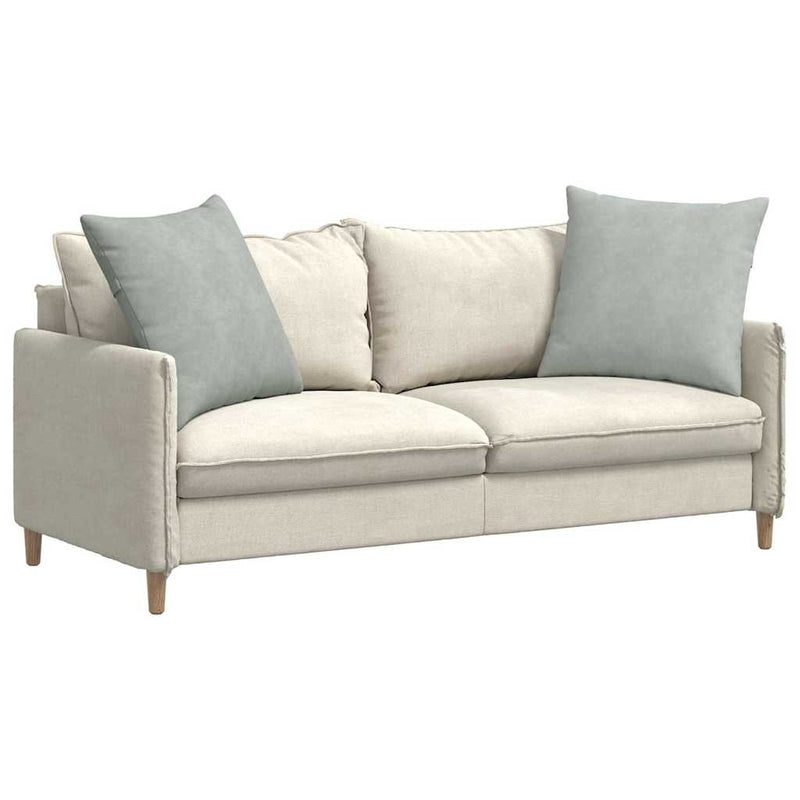 Load image into Gallery viewer, Vidaxl sofa kussens 2 stuks lichtgrijs 80 x 80 cm cordstof
