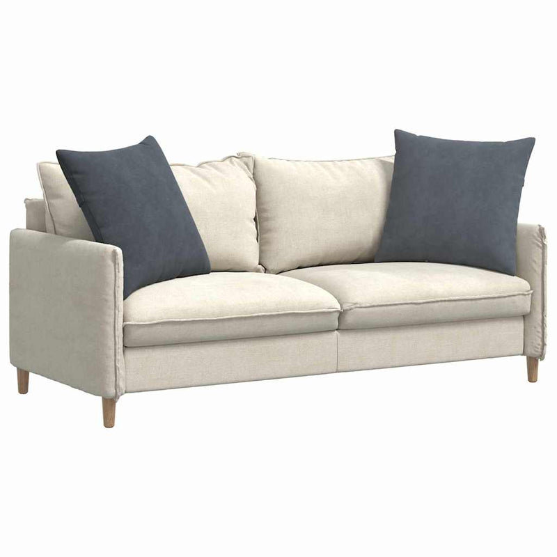 Load image into Gallery viewer, Vidaxl sofa kussens 2 stuks donkergrijs 80 x 80 cm cordstof