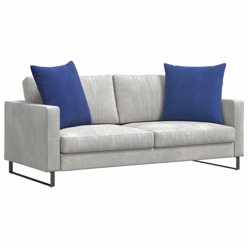 Load image into Gallery viewer, Vidaxl sofa kussens 2 stuks politieblauw 80 x 80 cm cordstof