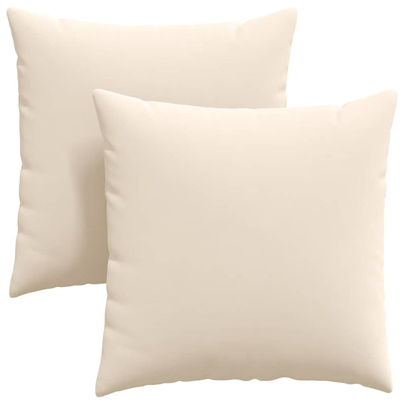 Load image into Gallery viewer, Vidaxl sofa kussens 2 stuks beige 80 x 80 cm stof