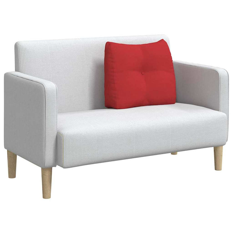 Load image into Gallery viewer, Vidaxl rugkussen rood 60 x 24 x 50 cm stof