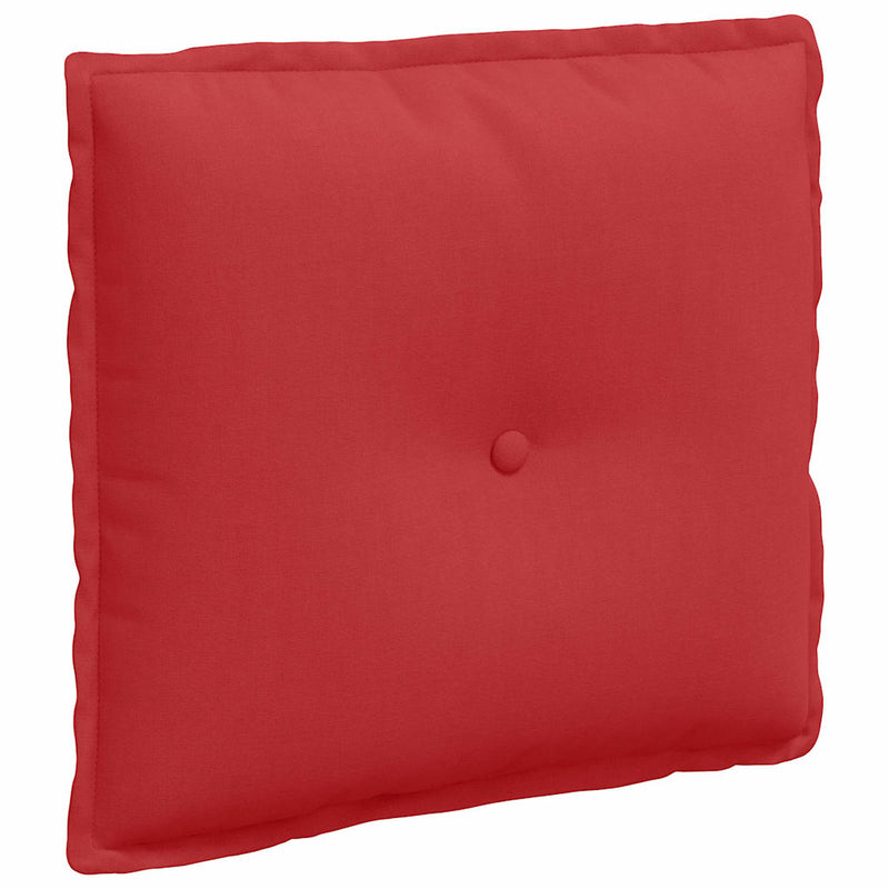 Load image into Gallery viewer, Vidaxl rugkussen rood 50 x 19 x 45 cm stof