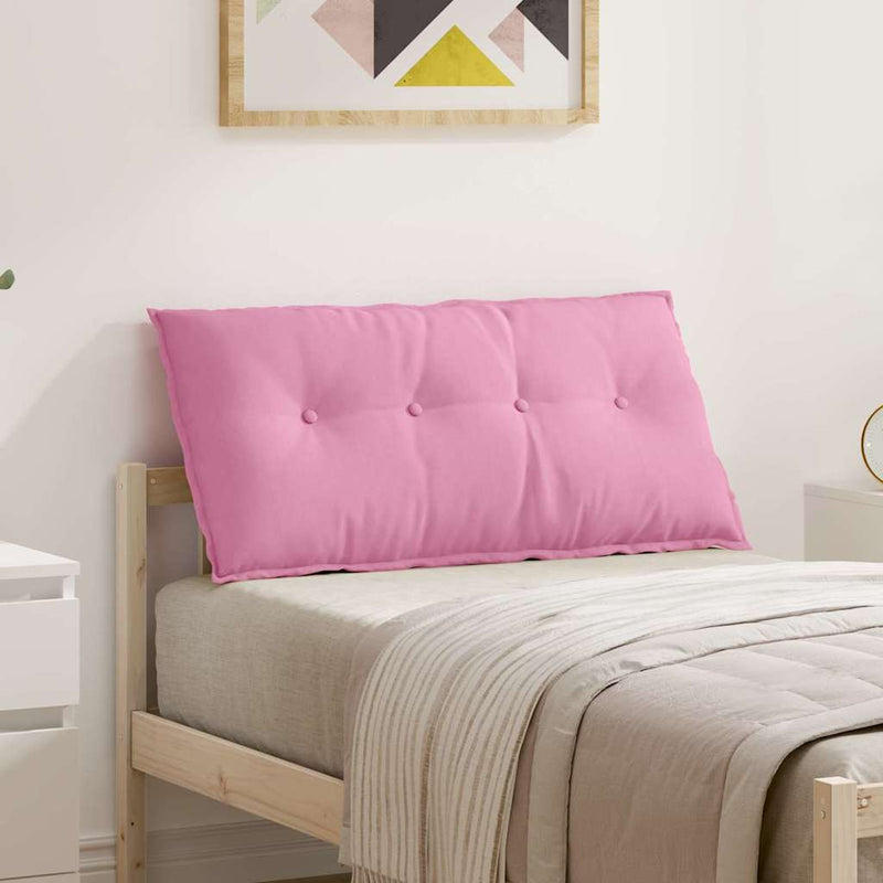 Load image into Gallery viewer, Vidaxl rugkussen roze 100 x 19 x 50 cm stof