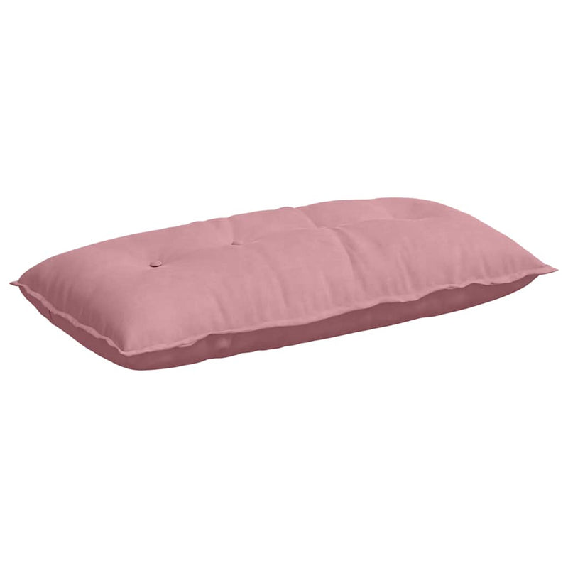 Load image into Gallery viewer, Vidaxl rugkussen roze 100 x 50 cm cordstof