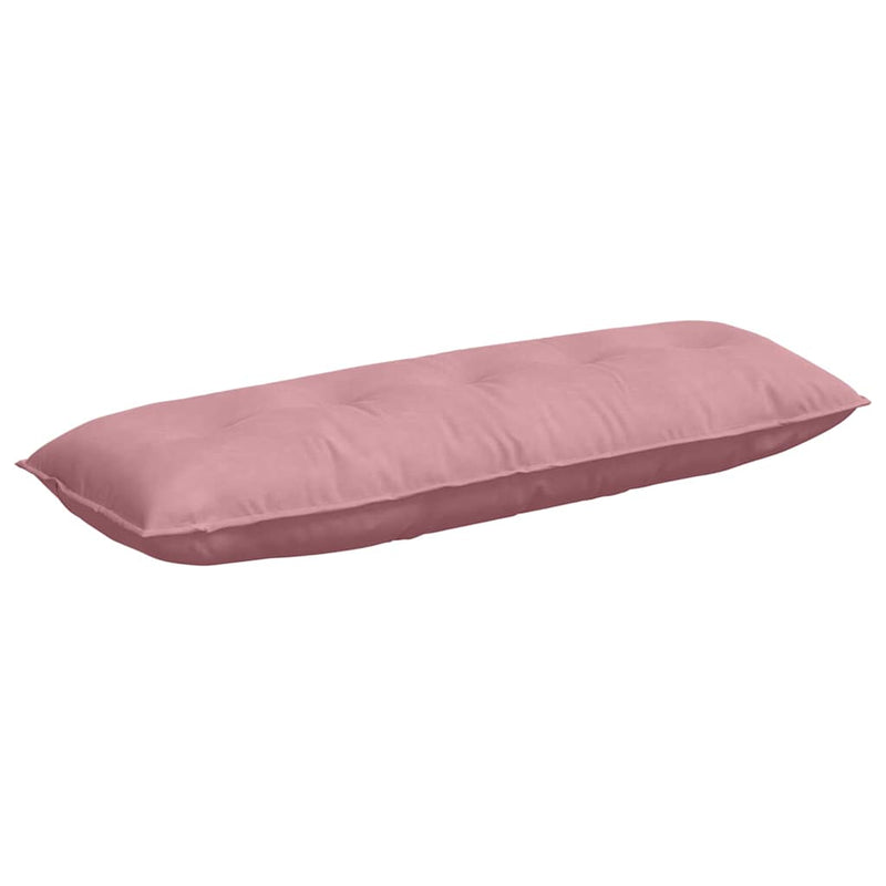 Load image into Gallery viewer, Vidaxl rugkussen roze 140 x 50 cm cordstof