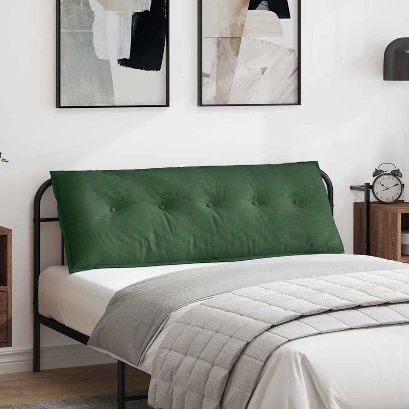 Load image into Gallery viewer, Vidaxl rugkussen jungle groen 140 x 50 cm cordstof