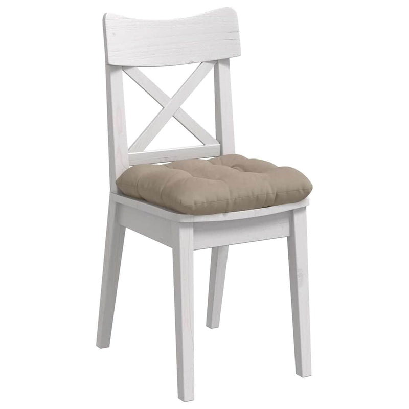 Load image into Gallery viewer, Vidaxl zitkussens 4 pcs taupe 40 x 40 cm microvezel stof