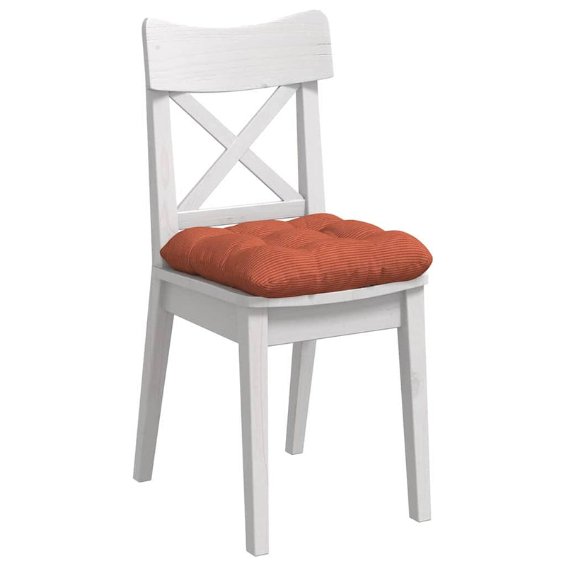 Load image into Gallery viewer, Vidaxl zitkussens 4 pcs rood-oranje 40 x 40 cm katoen stof