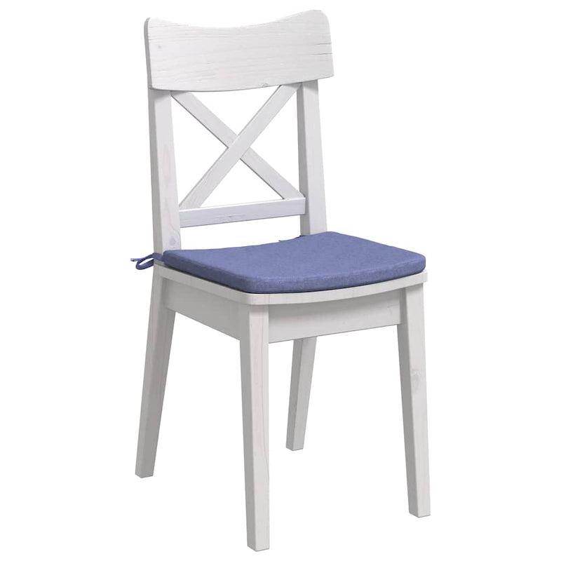 Load image into Gallery viewer, Vidaxl zitkussens 4 pcs jeans blauw 40 x 40 x 3 cm stof