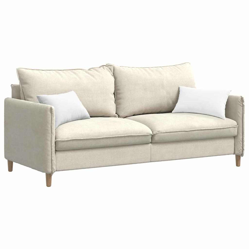 Load image into Gallery viewer, Vidaxl sofa kussens 2 pcs wit 50 x 30 cm stof