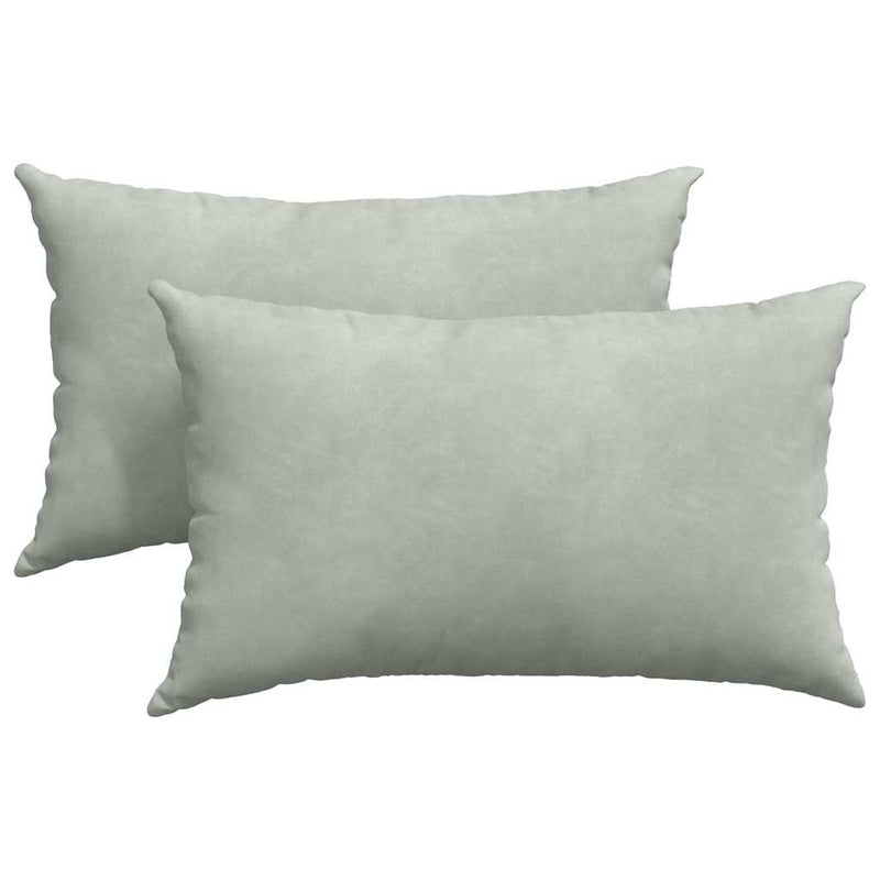 Load image into Gallery viewer, Vidaxl sofa kussens 2 stuks lichtgrijs 50 x 30 cm cordstof