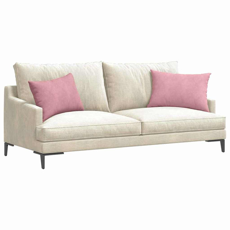 Load image into Gallery viewer, Vidaxl sofa kussens 2 stuks roze 60 x 40 cm cordstof